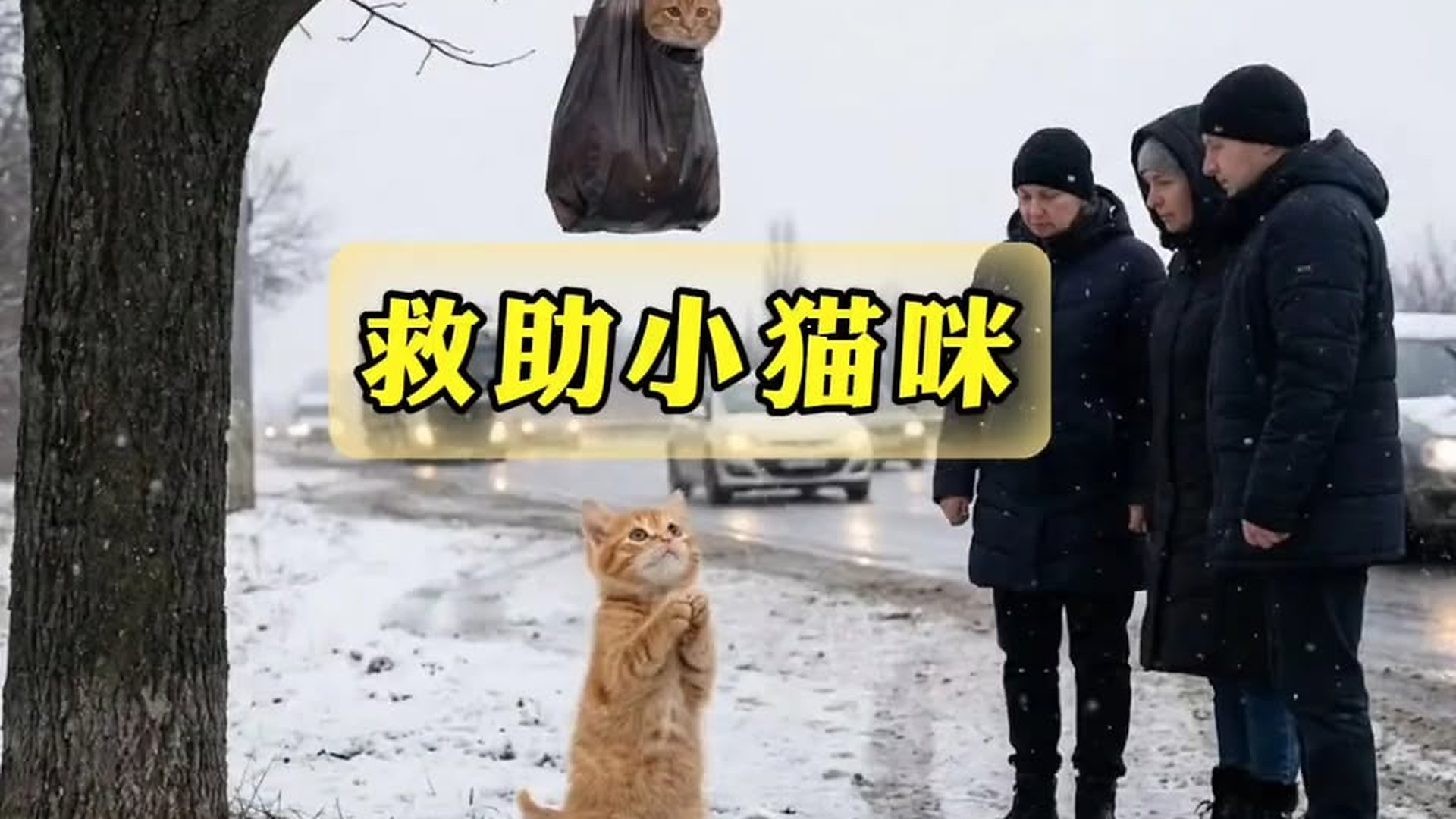 Full Video : N1206024_The process of the kitten rescuing its mother was truly deeply moving | Tiệm Tạp Hóa Cảm Xúc