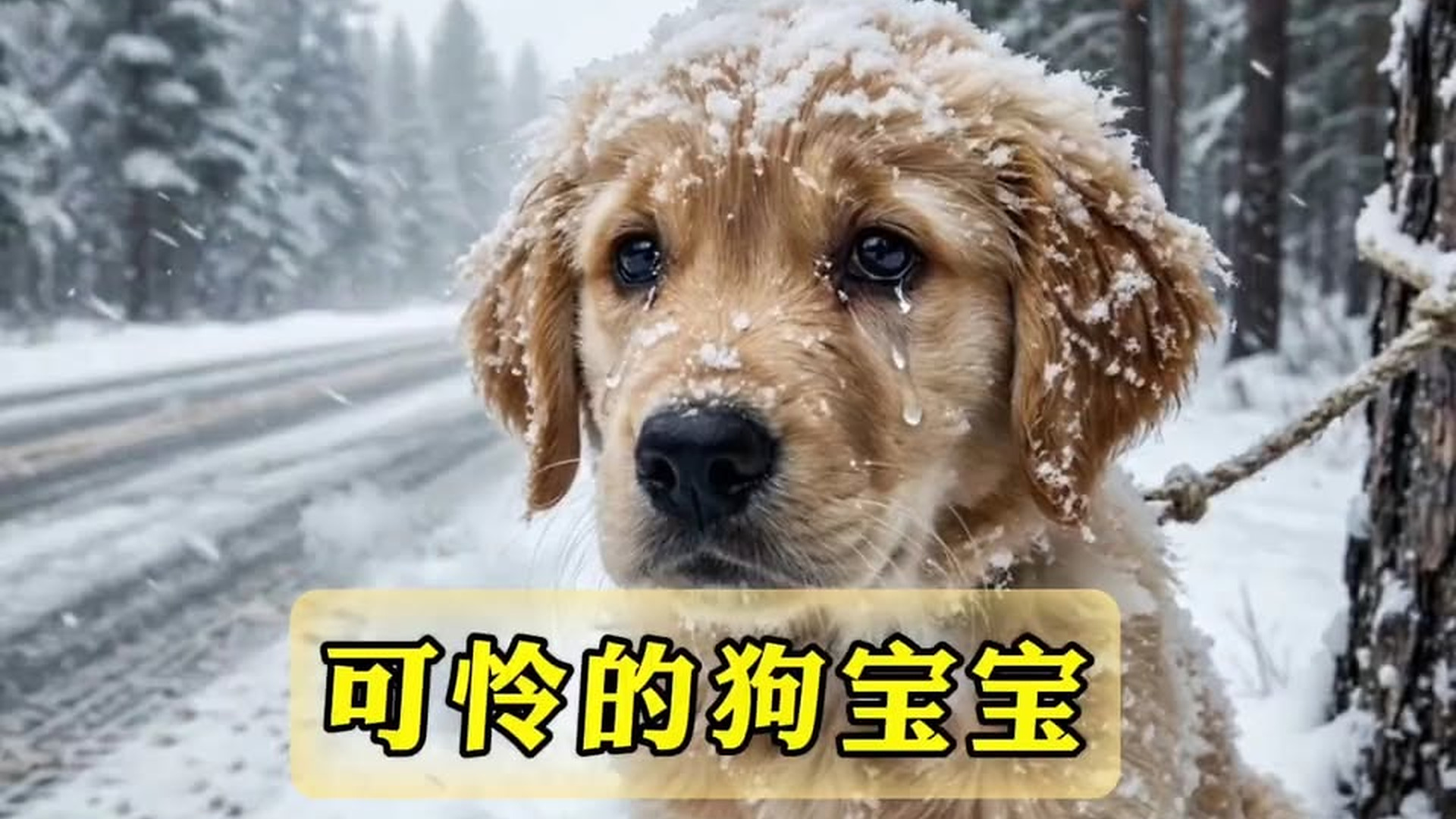 Full Video : N1206020_If you passed by this abandoned golden retriever puppy, would you stop to save it | Tiệm Tạp Hóa Cảm Xúc