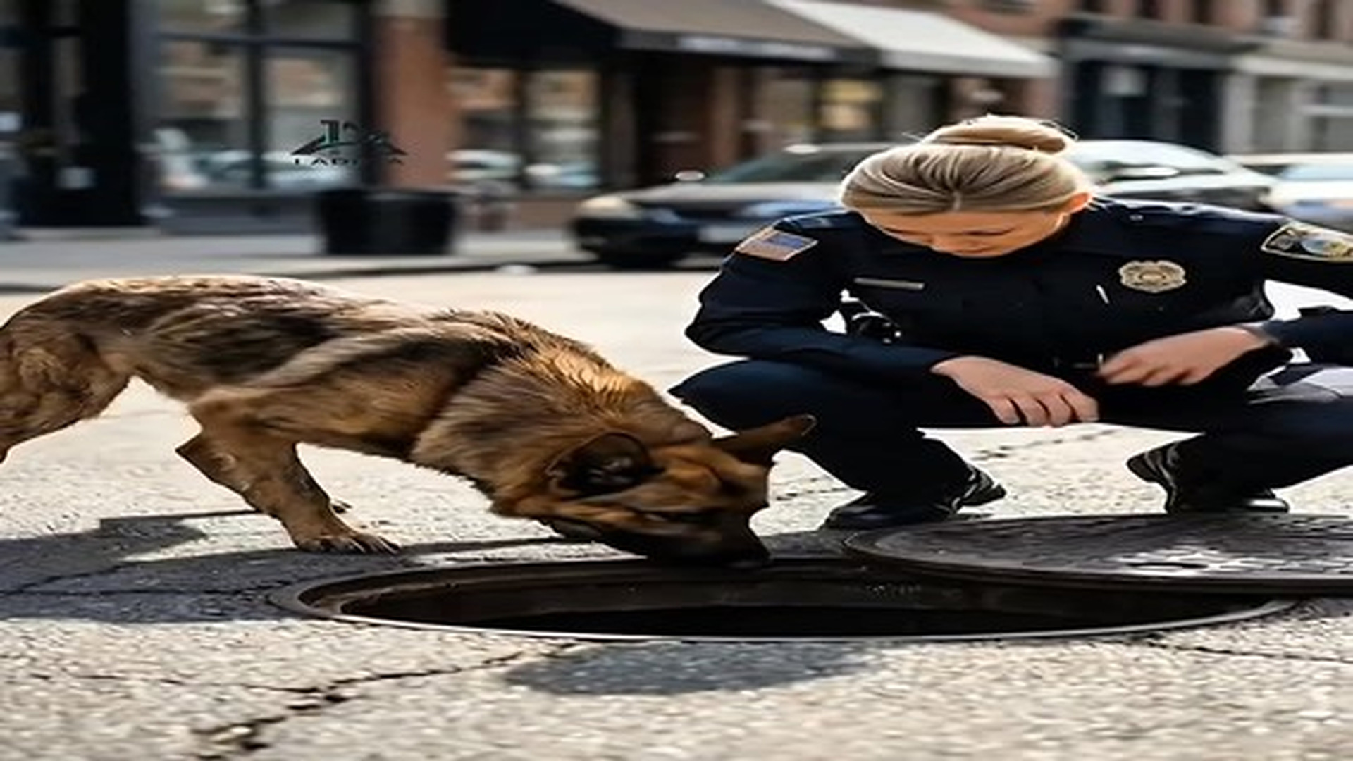 Full Video : N1706043_German Shepherd Rescues Orange Kitten Trapped in Drain.mp4 | Tiệm Tạp Hóa Cảm Xúc