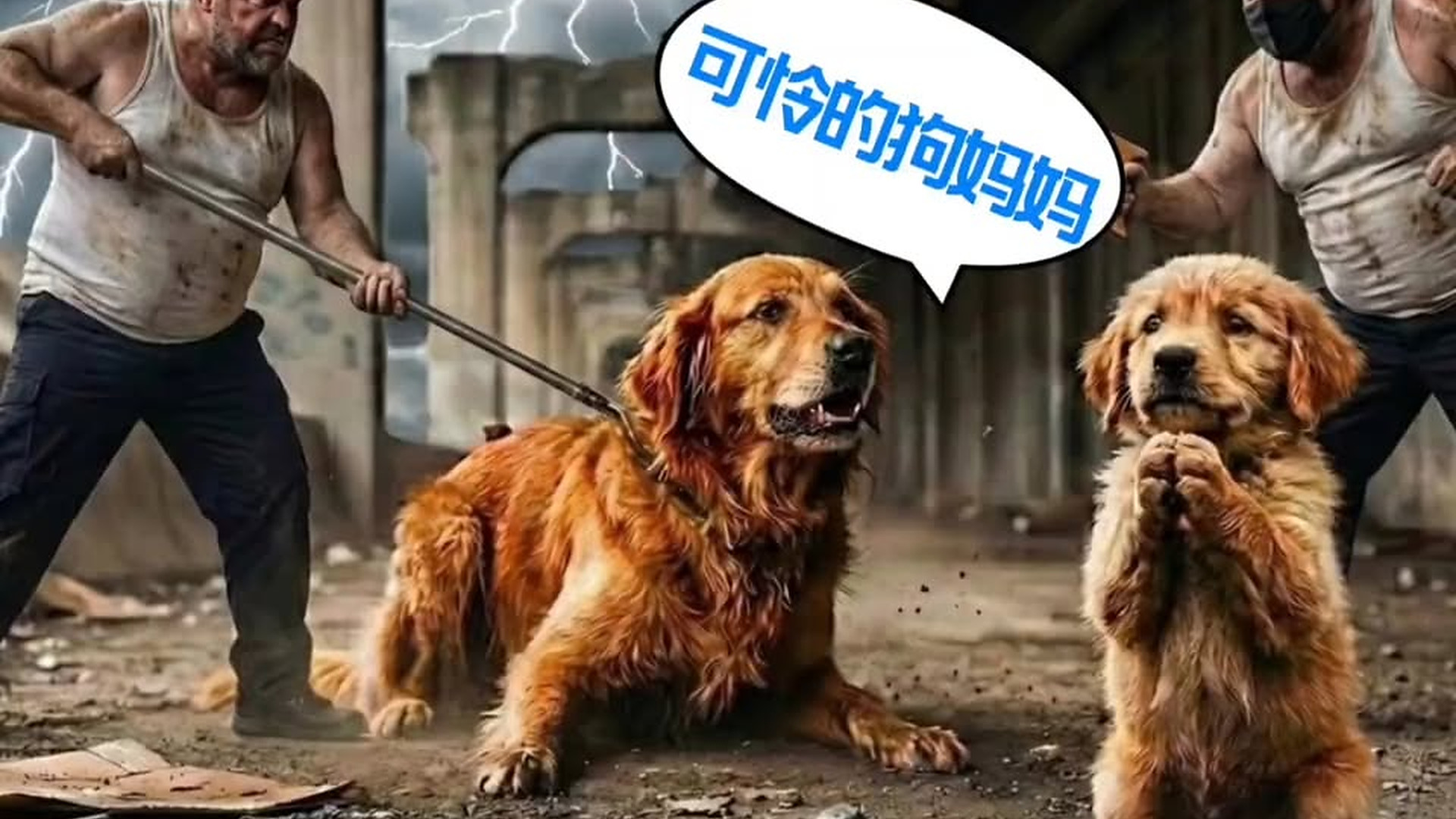 Full Video : N1906046_The puppy's actions to save its mother are truly deeply moving..mp4 | Comedy Film Station