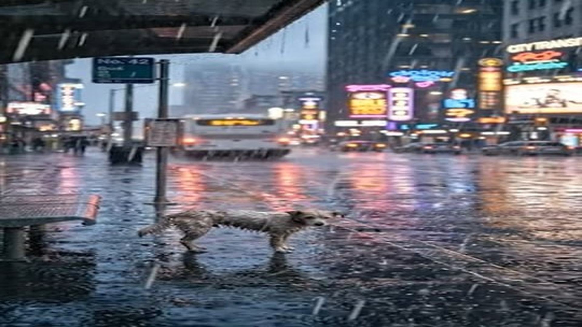 Full Video : 16 reactions | N3006079_Left Alone At A Rainy Bus Stop After Being Abandoned, A Small Puppy Wai.mp4 | Comedy Film Station