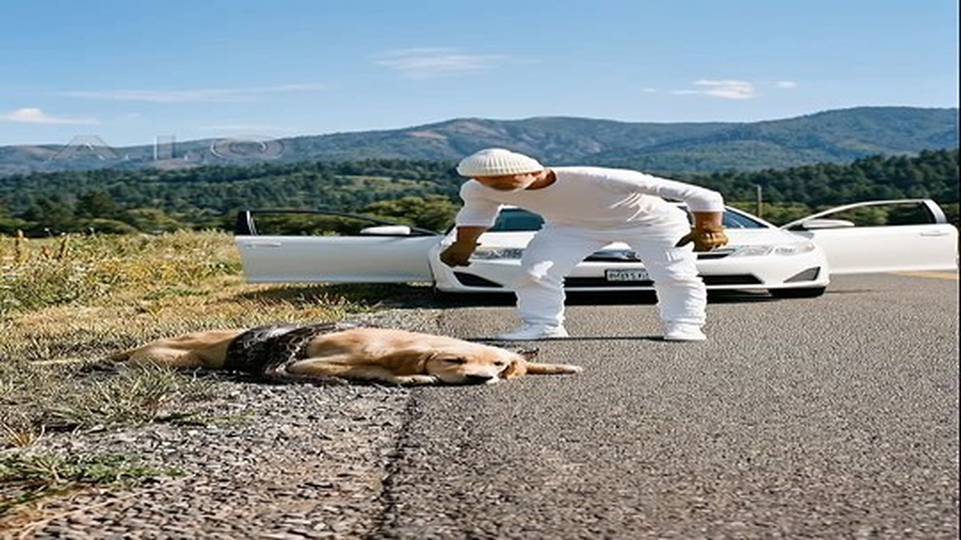 Full Video : N0207087_A puppy is being attacked by a python on the side of the road. In a stroke of luck, a kind-hearted m.mp4 | Tiệm Tạp Hóa Cảm Xúc