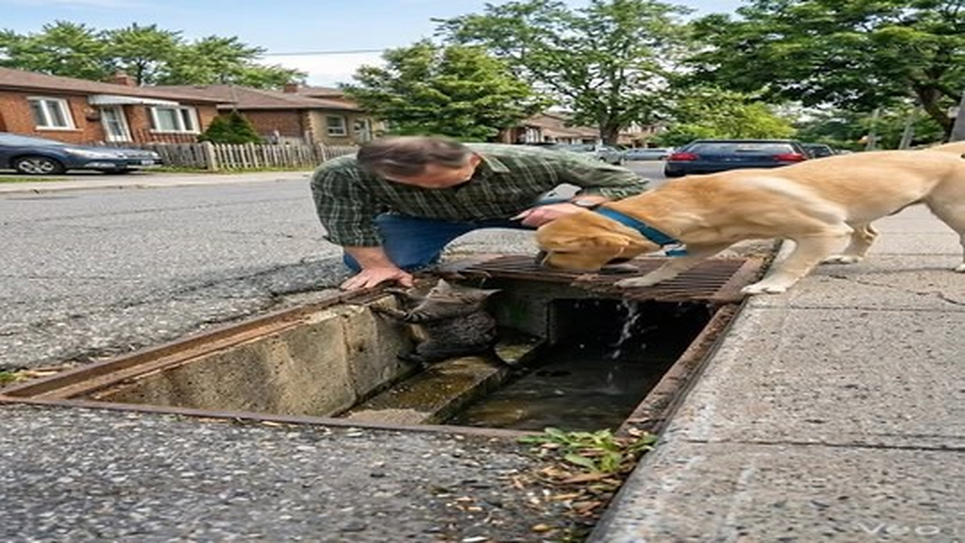 Full Video : N0707095_Loyal Dog Saves Trapped Cat A Helpless Cat Gets Stuck Inside A Deep | Comedy Film Station